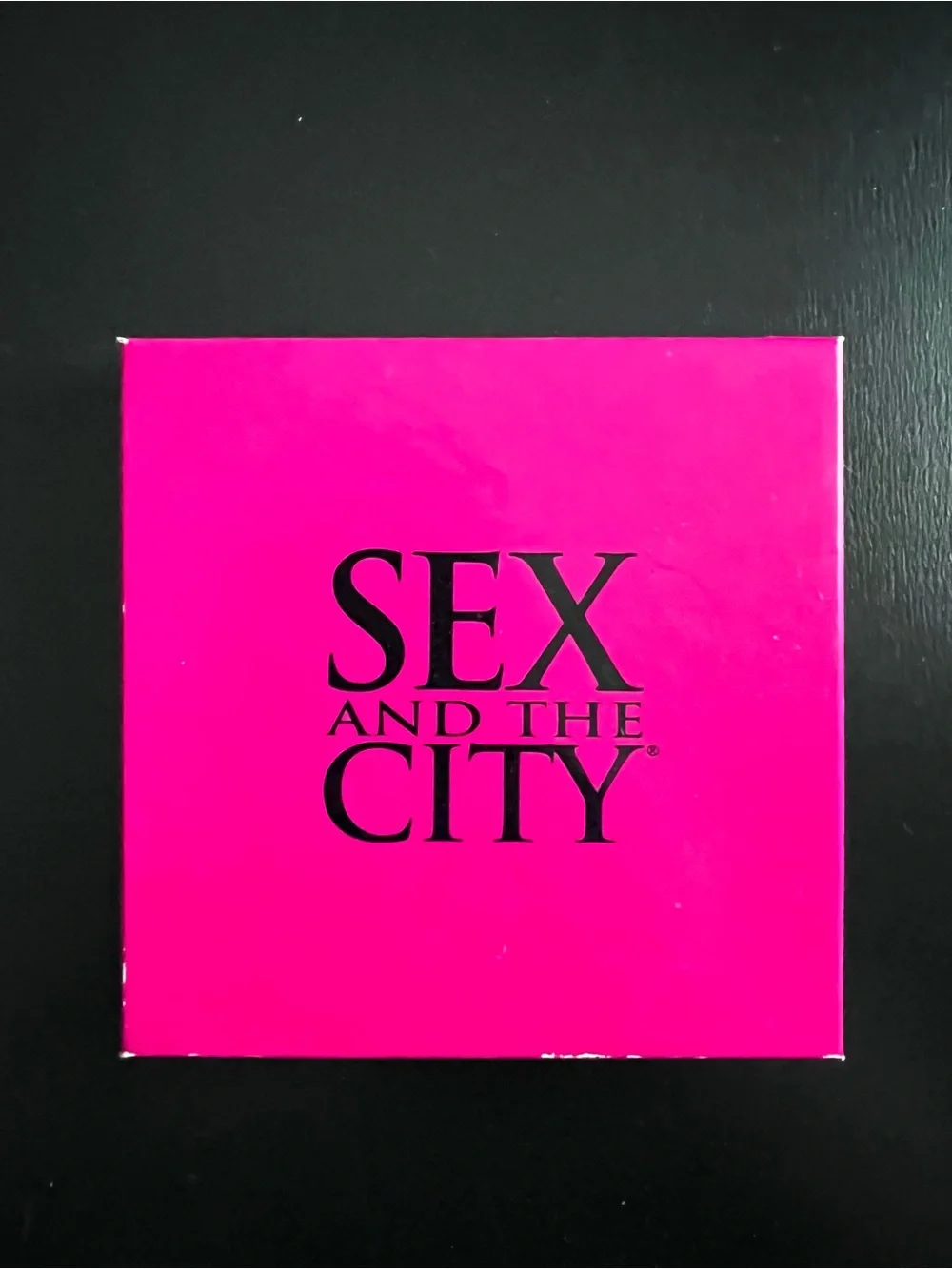 Sex and the City Sterling Silver Diamond Charm Necklace 2010 HBO